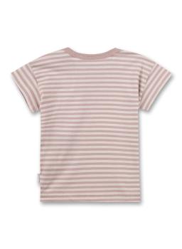 Preview: T-Shirt rosa geringelt