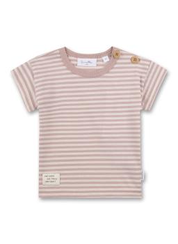 T-Shirt rosa geringelt