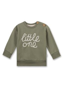 Unisex Sweatshirt "little one" grün