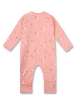 Preview: Mädchen Strampler "Esel" rosa