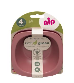 Preview: Baby Breischale "Eat Green", 2er Set, rot