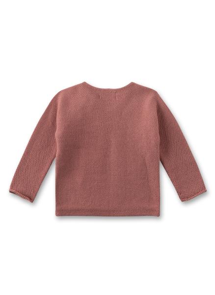 Strickpulli aus Merinowolle rosa